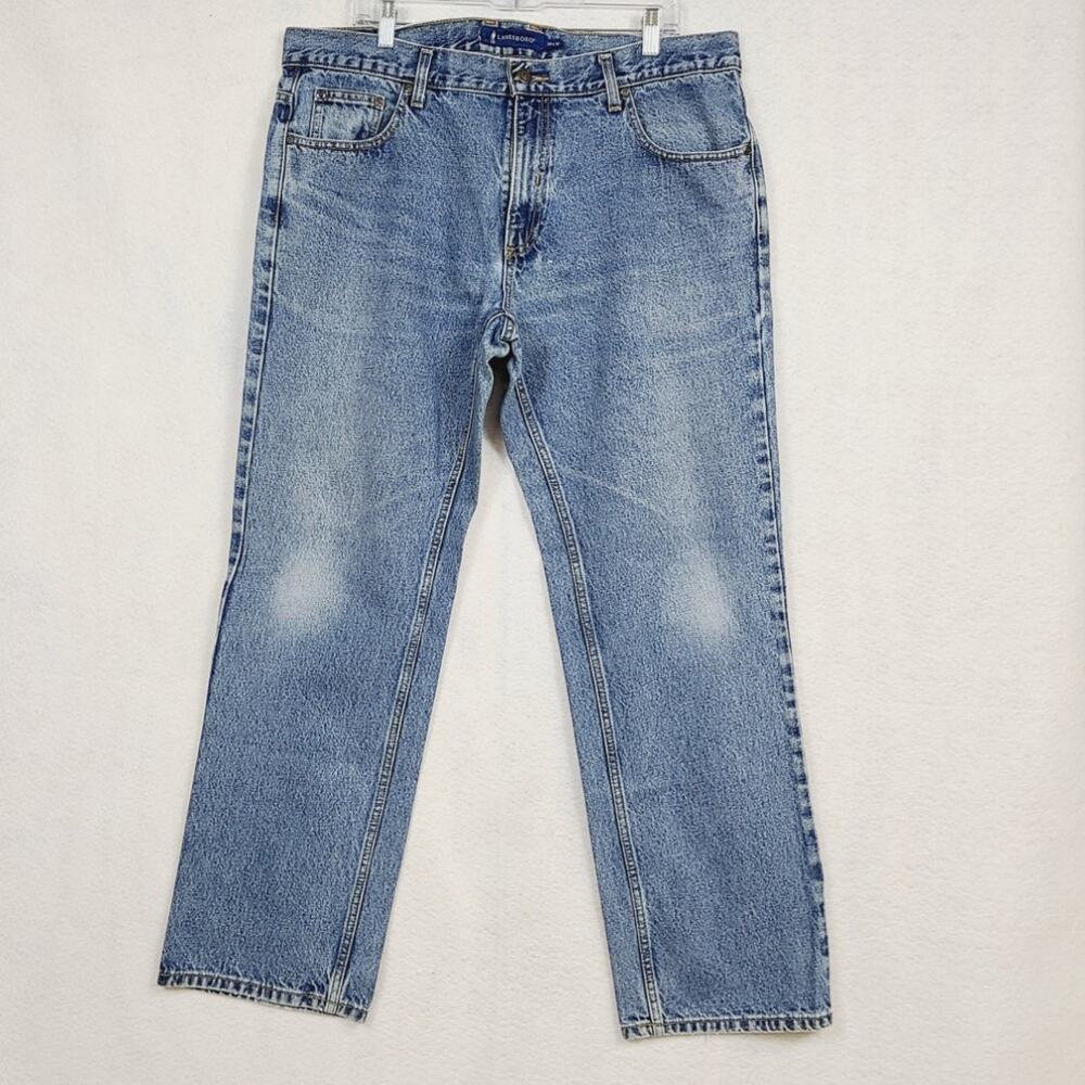 Lanesboro Straight Leg, Medium Wash Men's Jeans, Size 38/30, PRE-OWNED